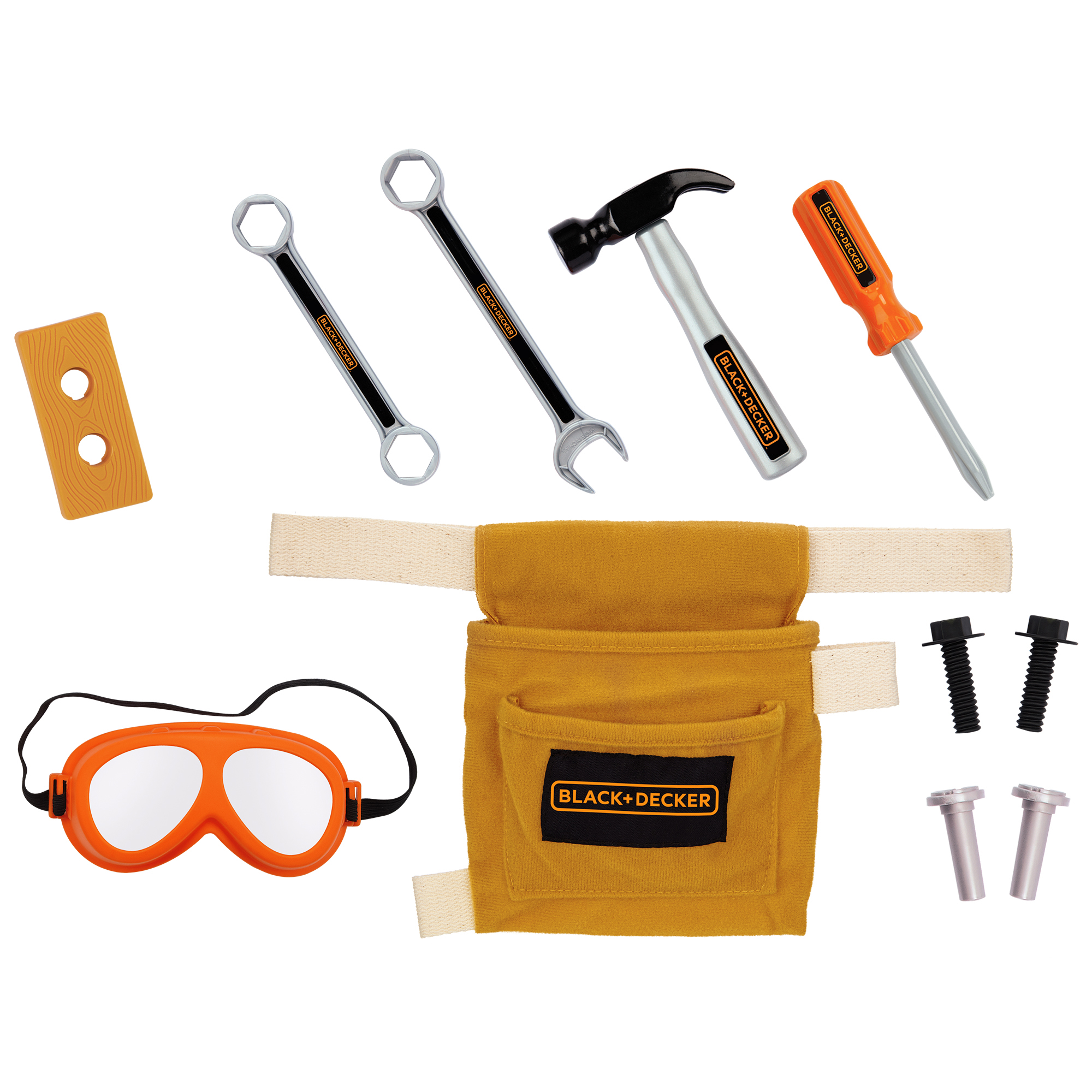 Junior Tool Belt Set with 11 Tools and Accessories