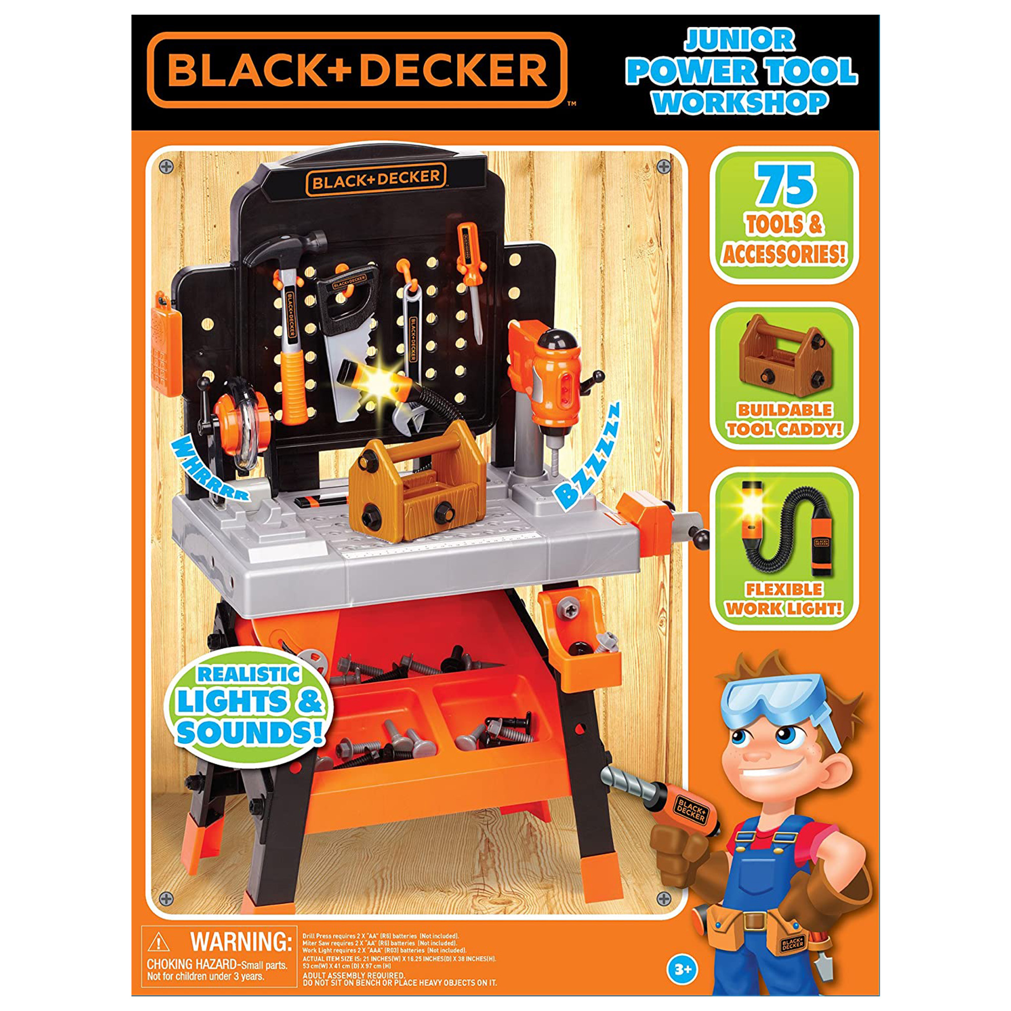 Black & Decker Power N' Play Workbench 