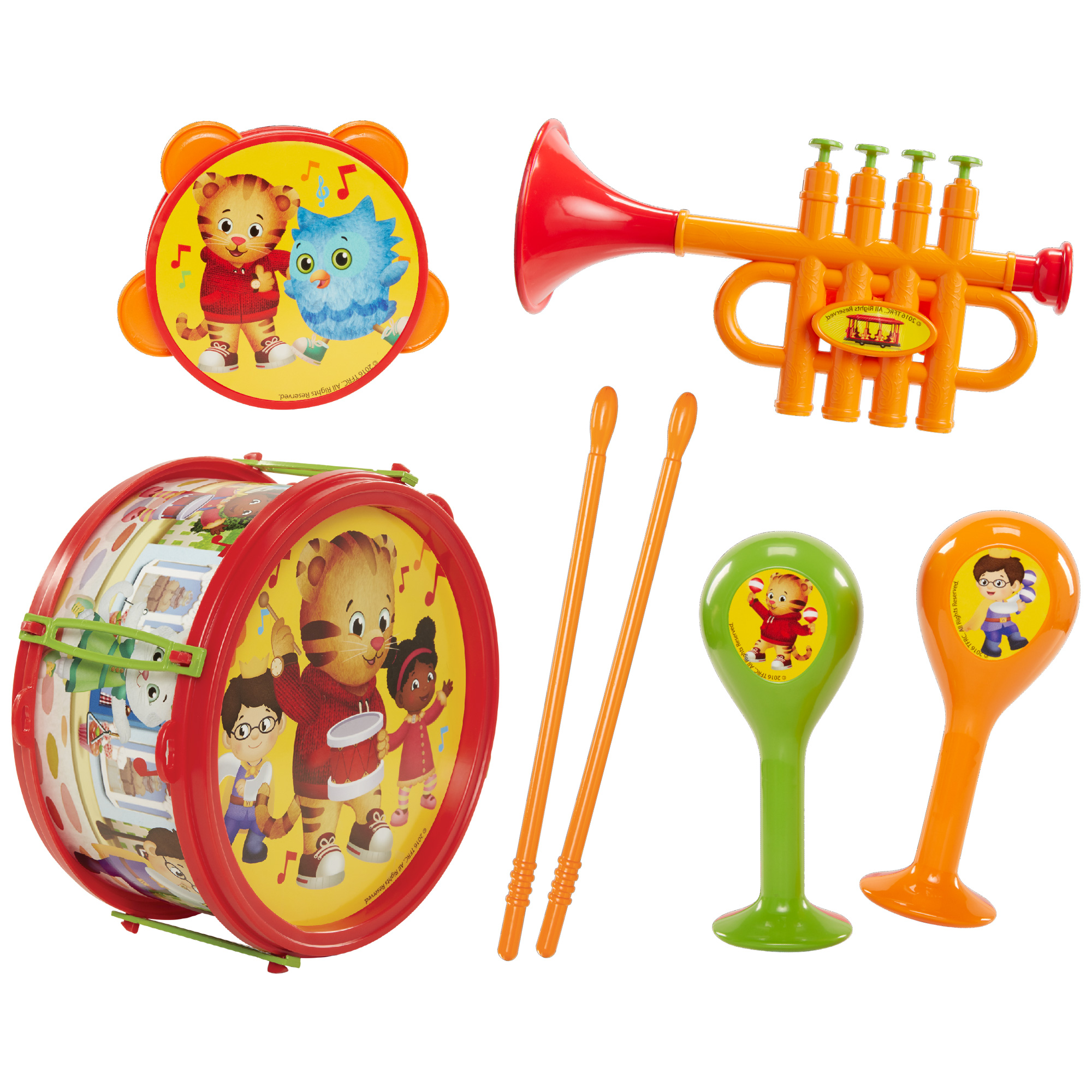 Musical Instruments 7-Piece Playset