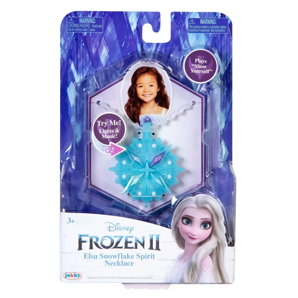 Disney Frozen 2 Elsa Snowflake Sparkle Necklace