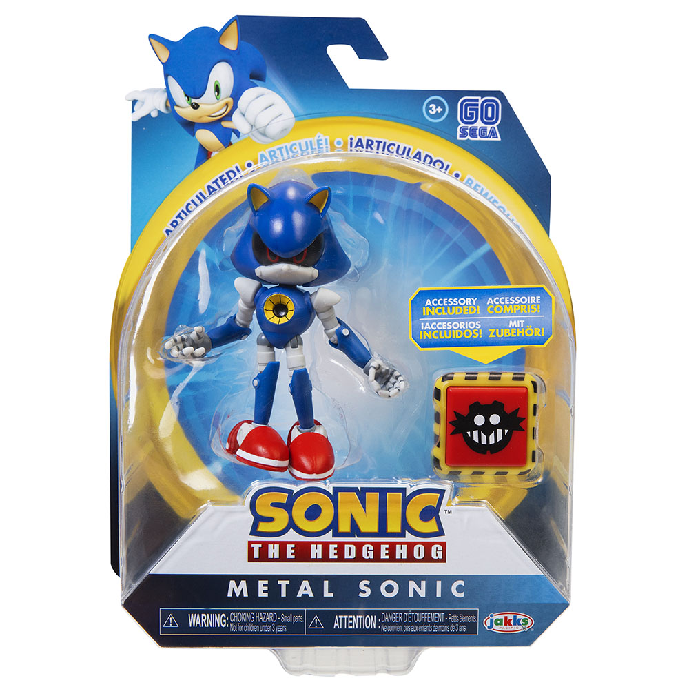 4" Articulated Figures w/ Accessory Wave 2 (Metal Sonic)