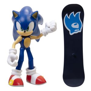 Sonic The Hedgehog 4" Articulated Figures w/ Accessory Wave 2 Sonic