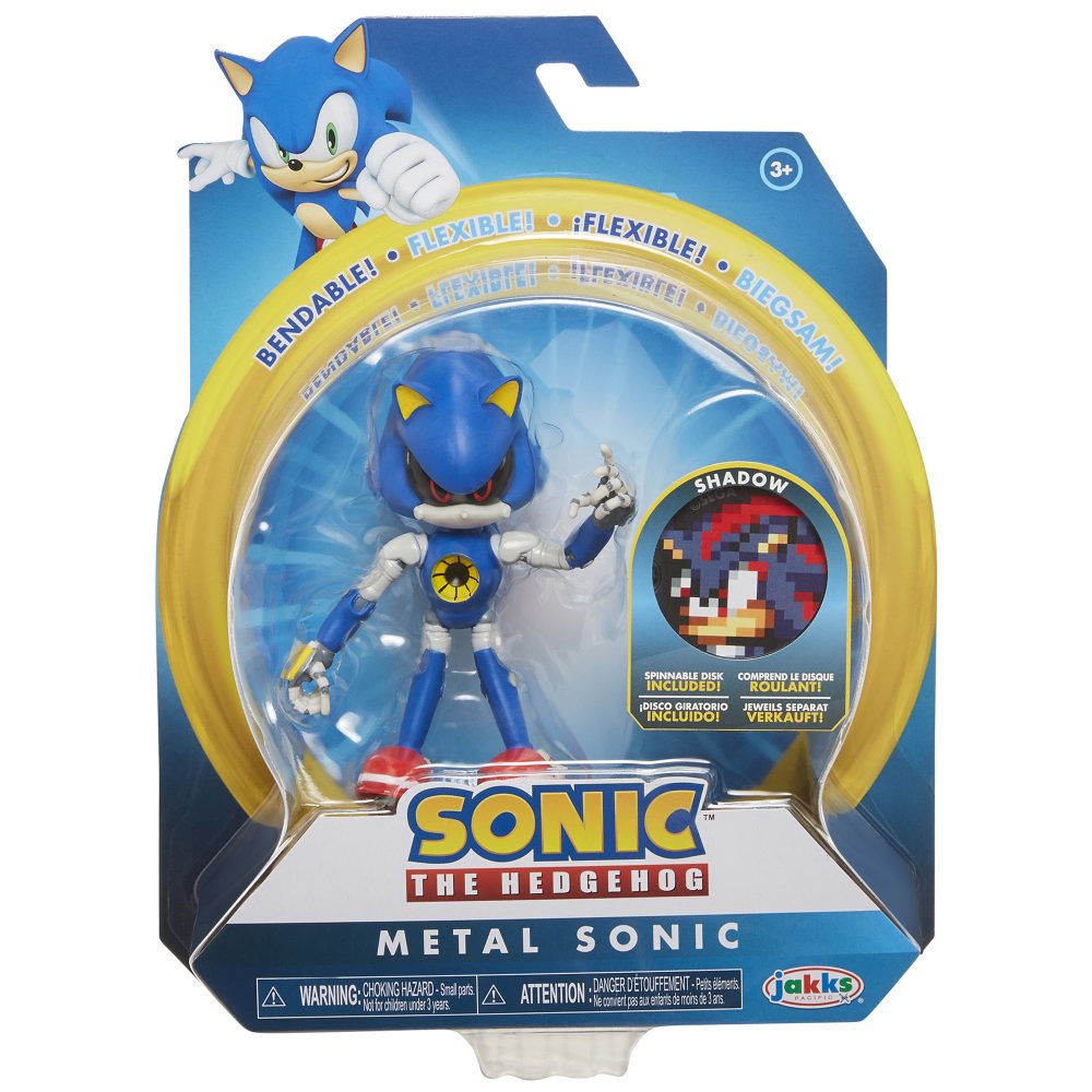 4" Basic Figures w/ Accessory Wave 2 (Metal Sonic)