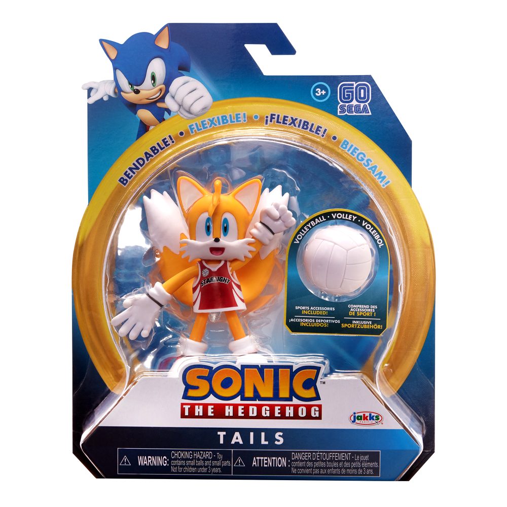 4" Basic Figures w/ Accessory Wave 3 (Tails w/ VolleyBall)