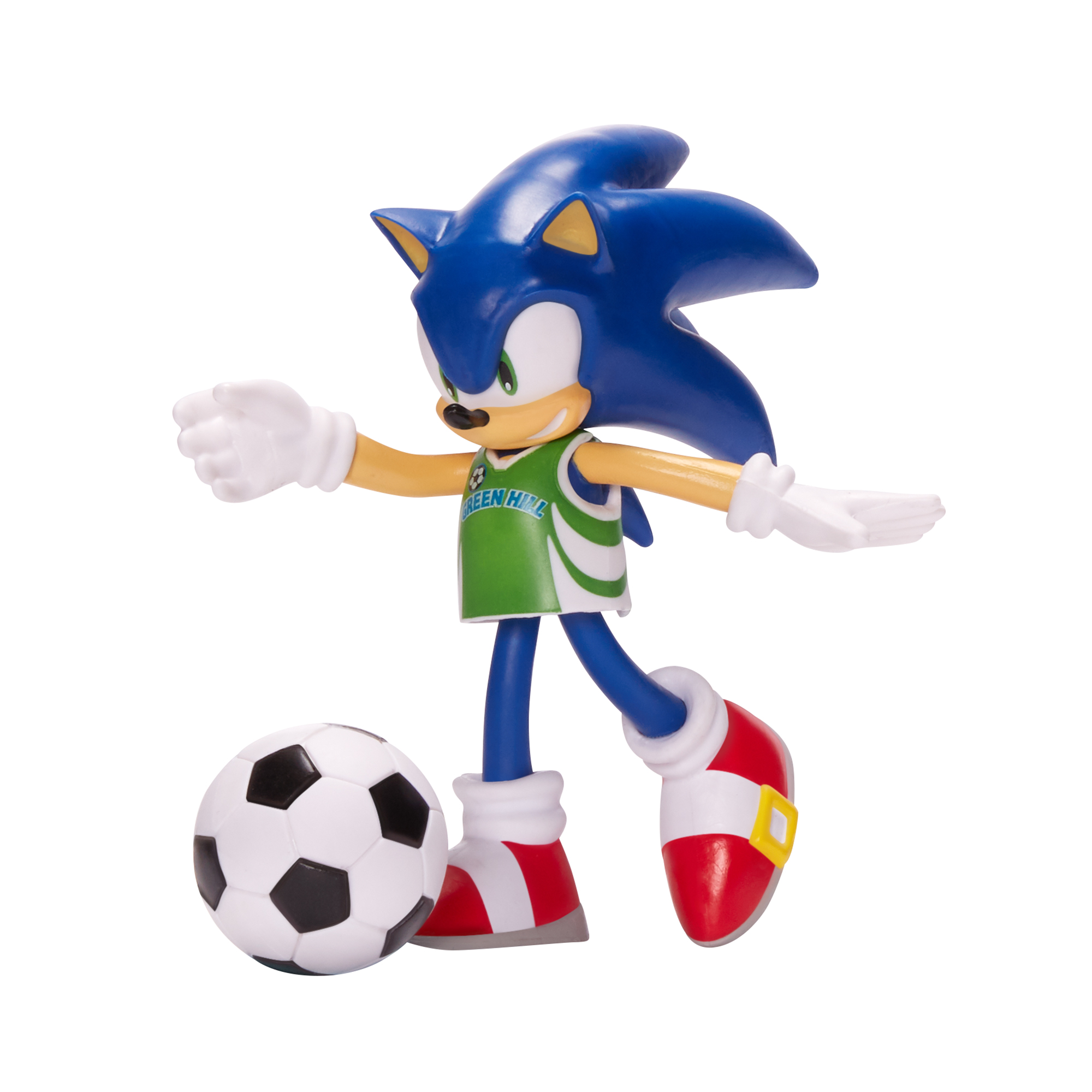 4" Basic Figures w/ Accessory Wave 3 (Sonic w/ Soccer Ball)