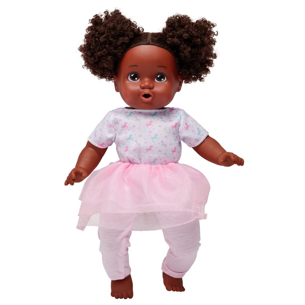 14" My Sweet Toddler Girl Doll Dark Brunette - Brown Eyes