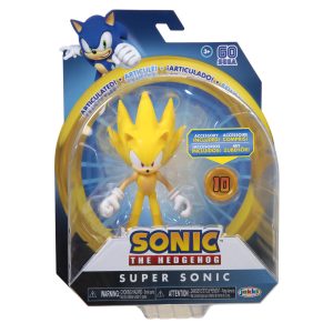 4" Articulated Figures w/ accessory Wave 3 (Super Sonic w/ Super Ring)