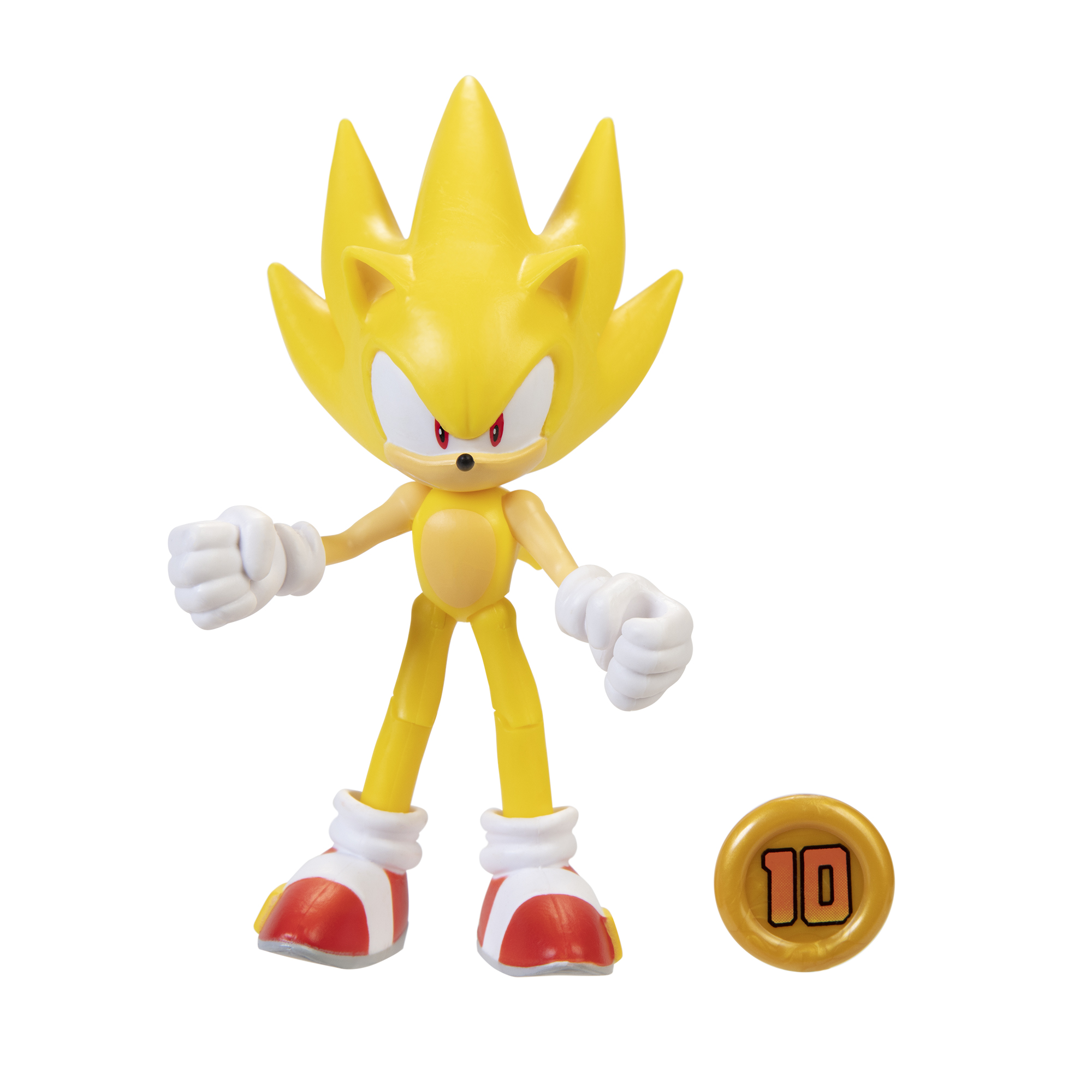 Super Sonic w/ Super Ring 4-inch Figure