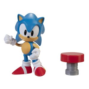 4" Articulated Figures w/ accessory Wave 4 (Sonic w/ Spring)