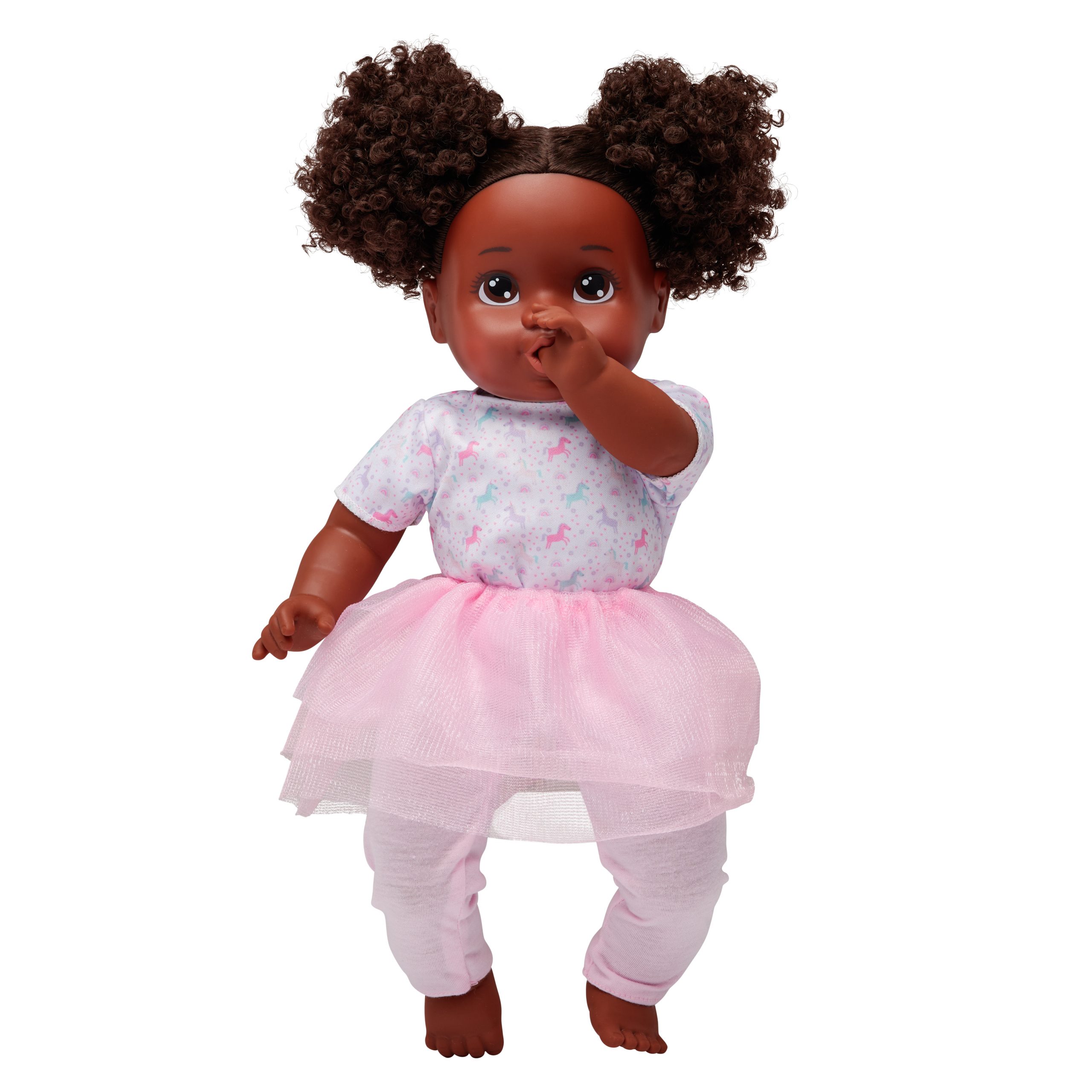 14" My Sweet Toddler Girl Doll Dark Brunette - Brown Eyes