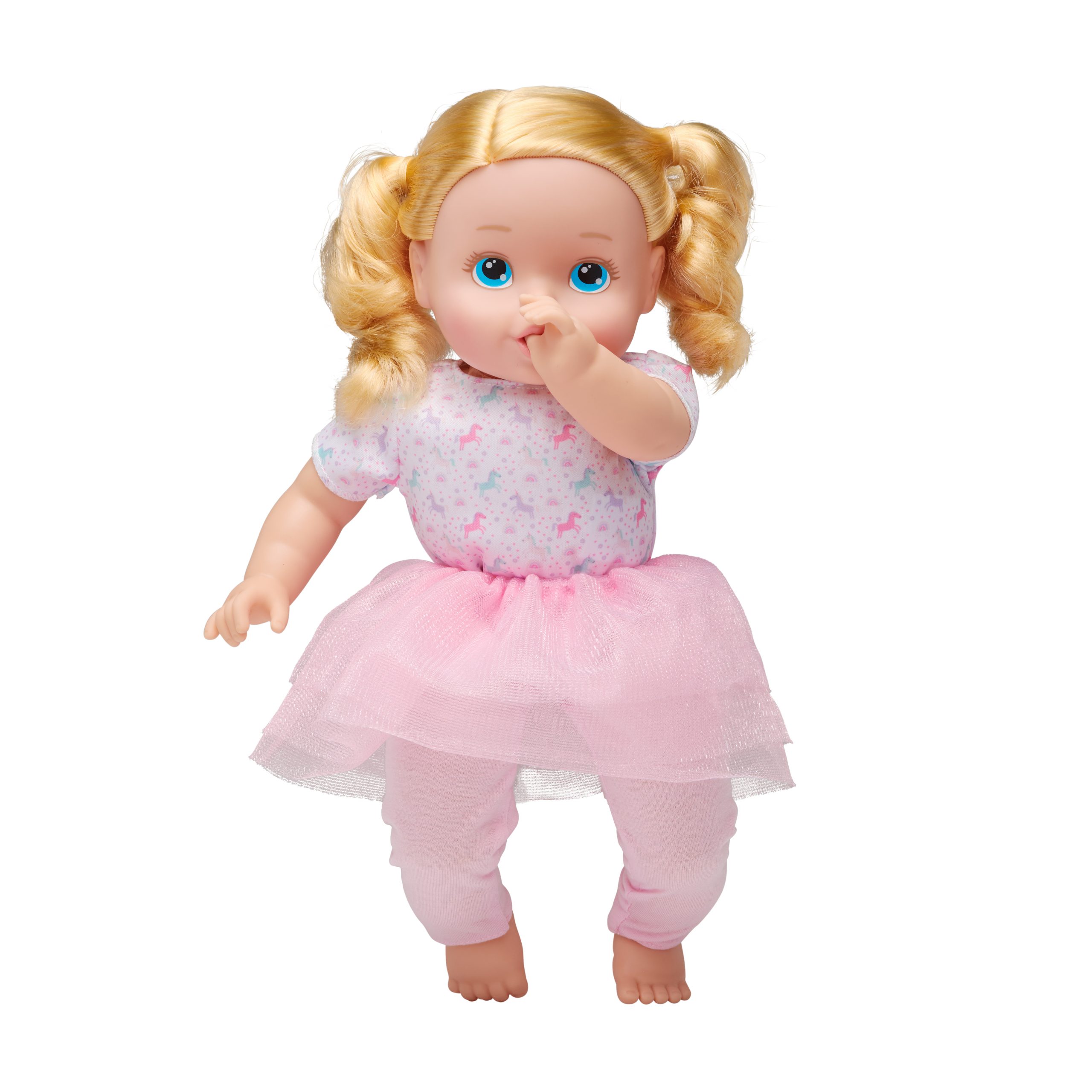 14" My Sweet Toddler Girl Doll Blonde - Blue Eyes
