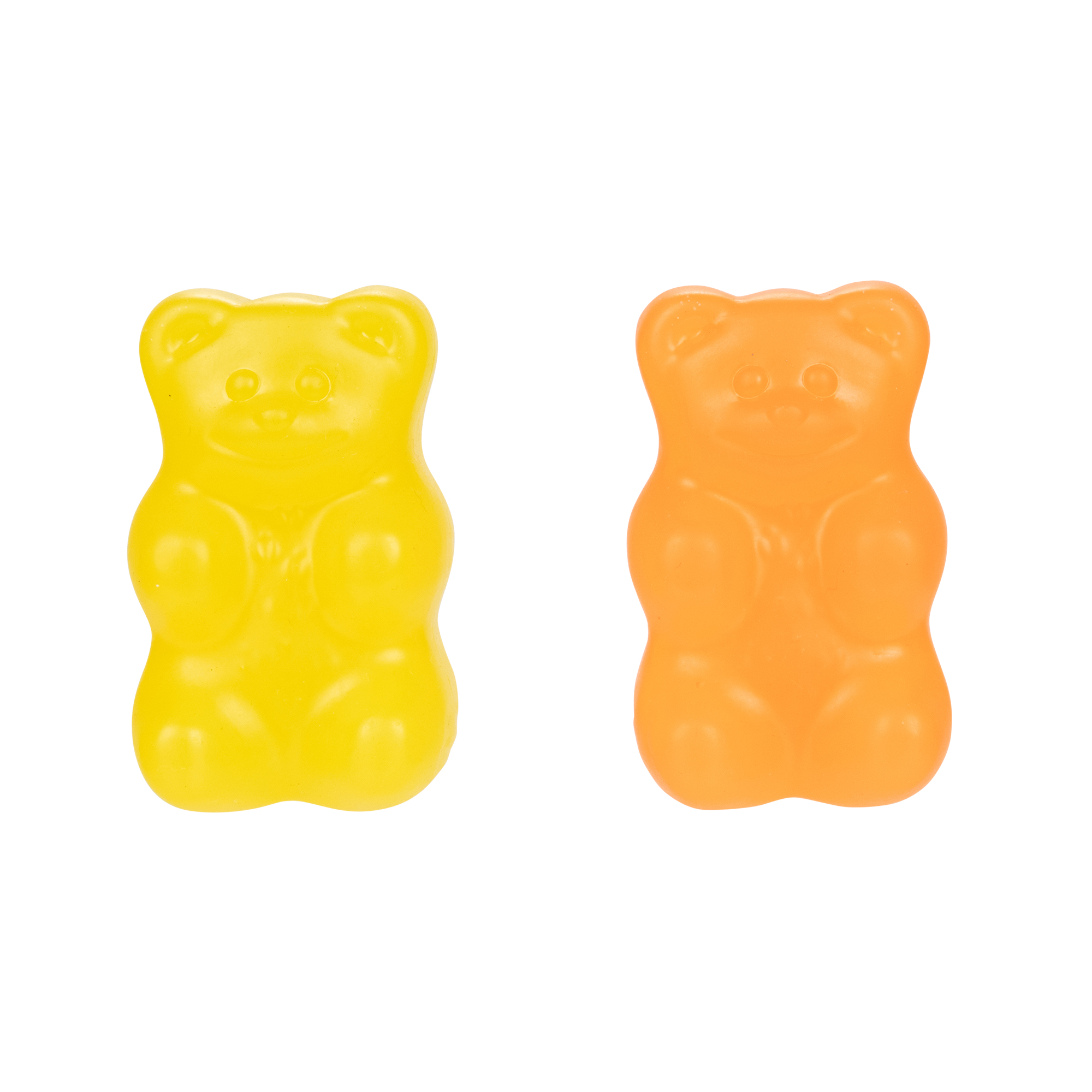 Orange Gummi Bear & Yellow Gummi Bear