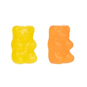 Orange Gummi Bear & Yellow Gummi Bear
