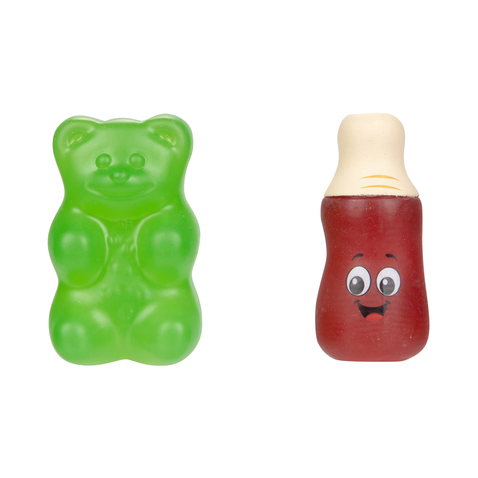 Green Gummi Bear & Happy Cola Figure 2 Packs