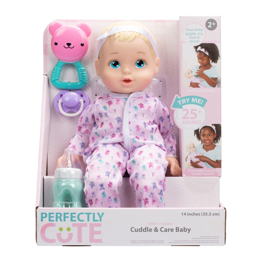 Cuddle & Care Girl Doll Blonde w/ Blue Eyes