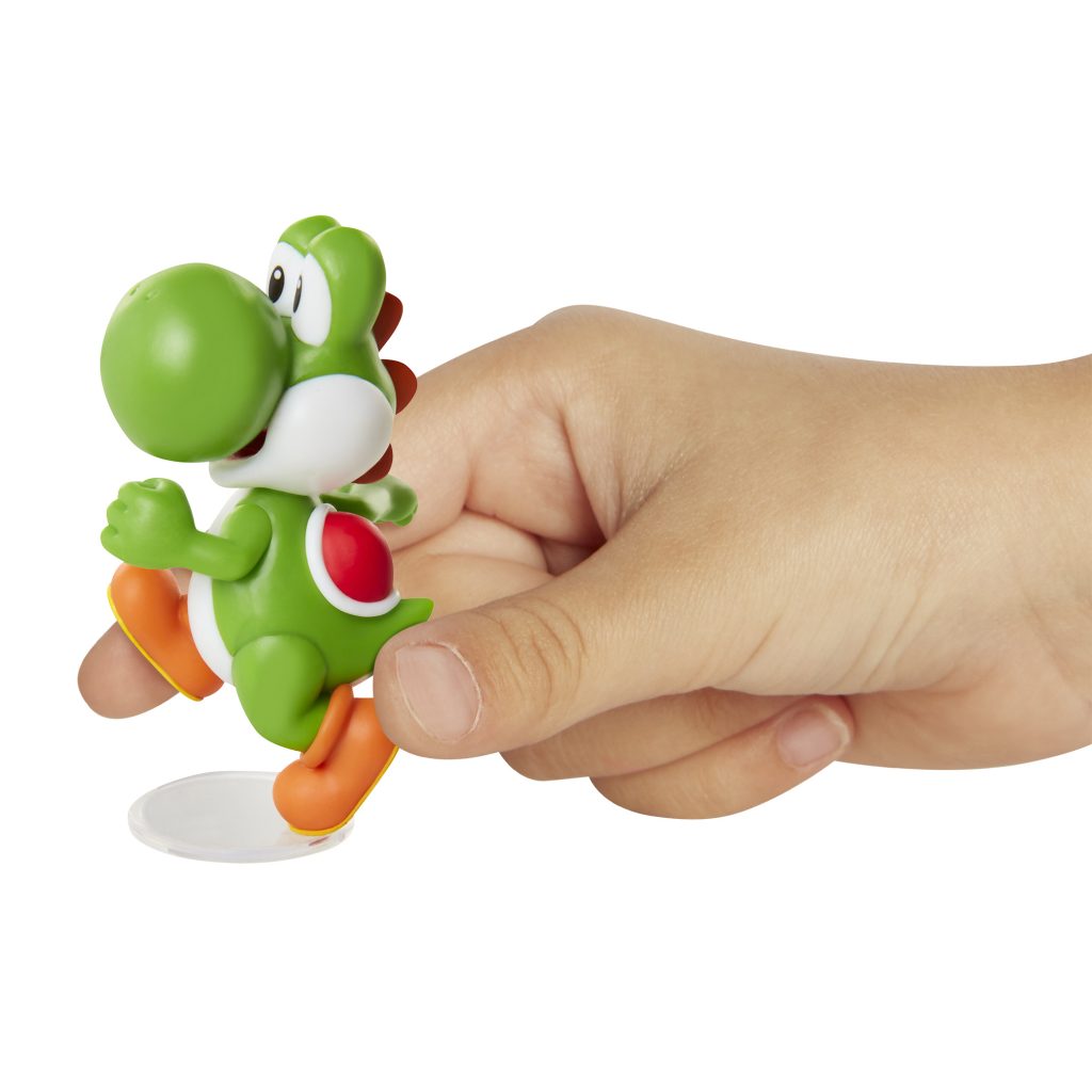 Super Mario Articulated Action Figure 2.5″ Running Yoshi