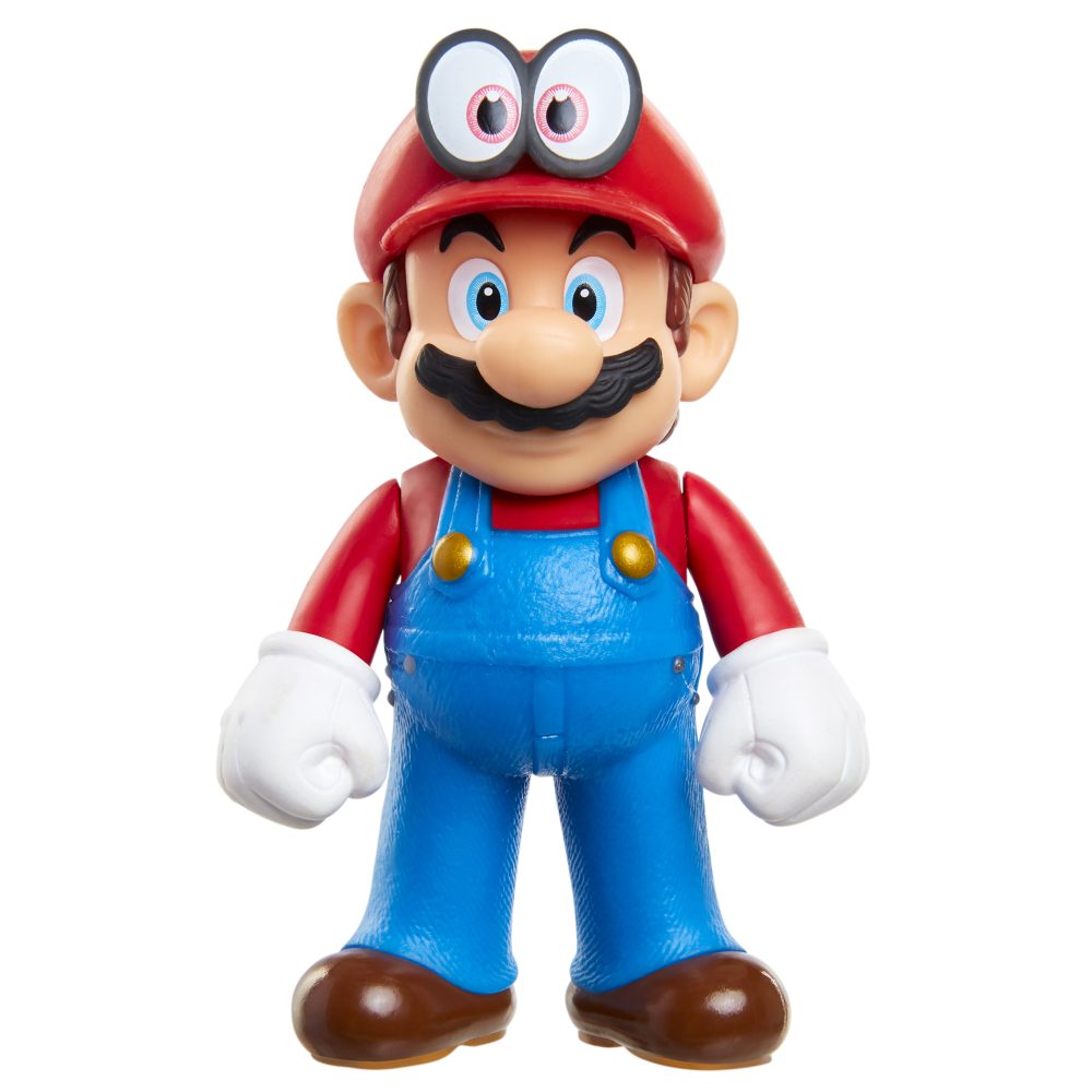 Super Mario Articulated Action Figure 2.5″ Standing Mario Odyssey