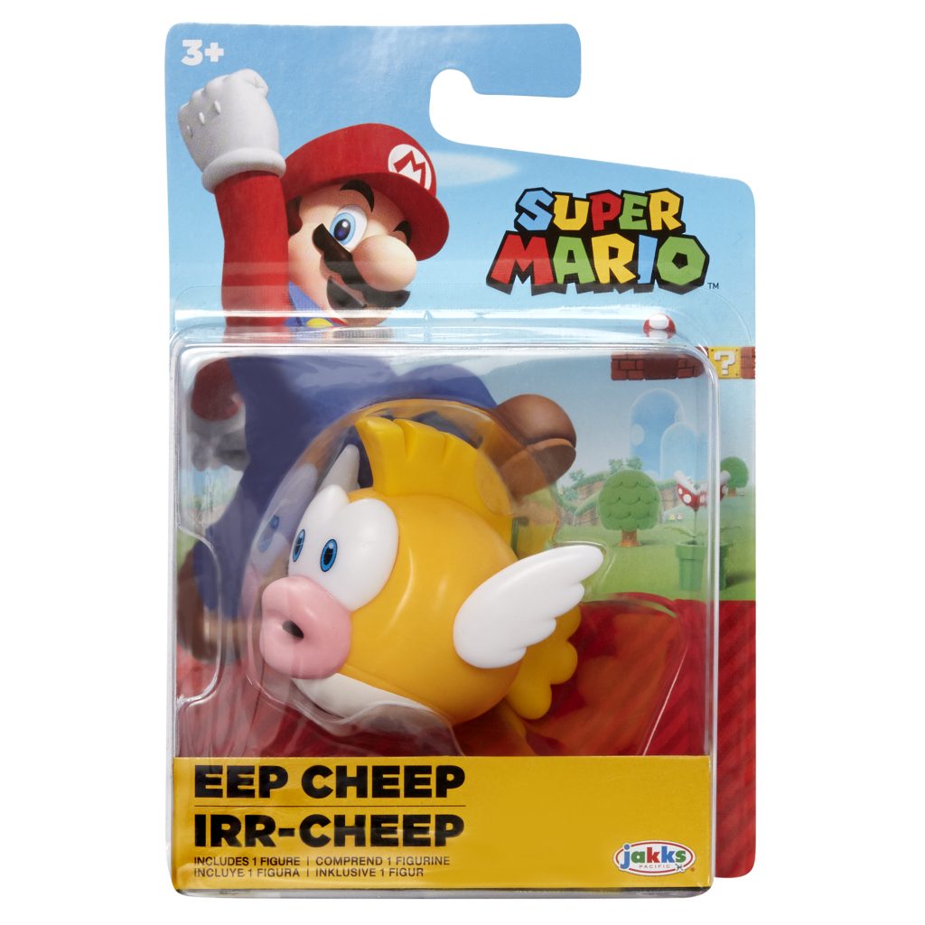 Super Mario Articulated Action Figure 2.5″ Eep Cheep