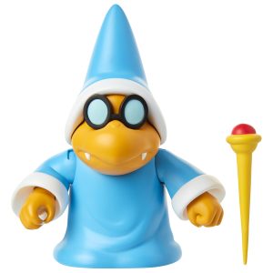 Super Mario Articulated Action Figure 4″ Magikoopa w/ Wand Wave 19
