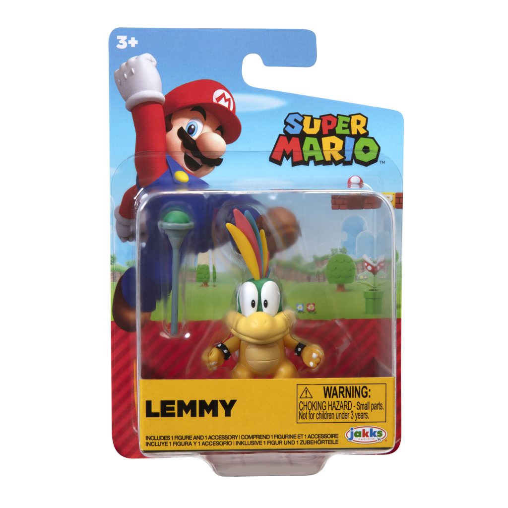 Super Mario Articulated Action Figure 2.5″ Lemmy