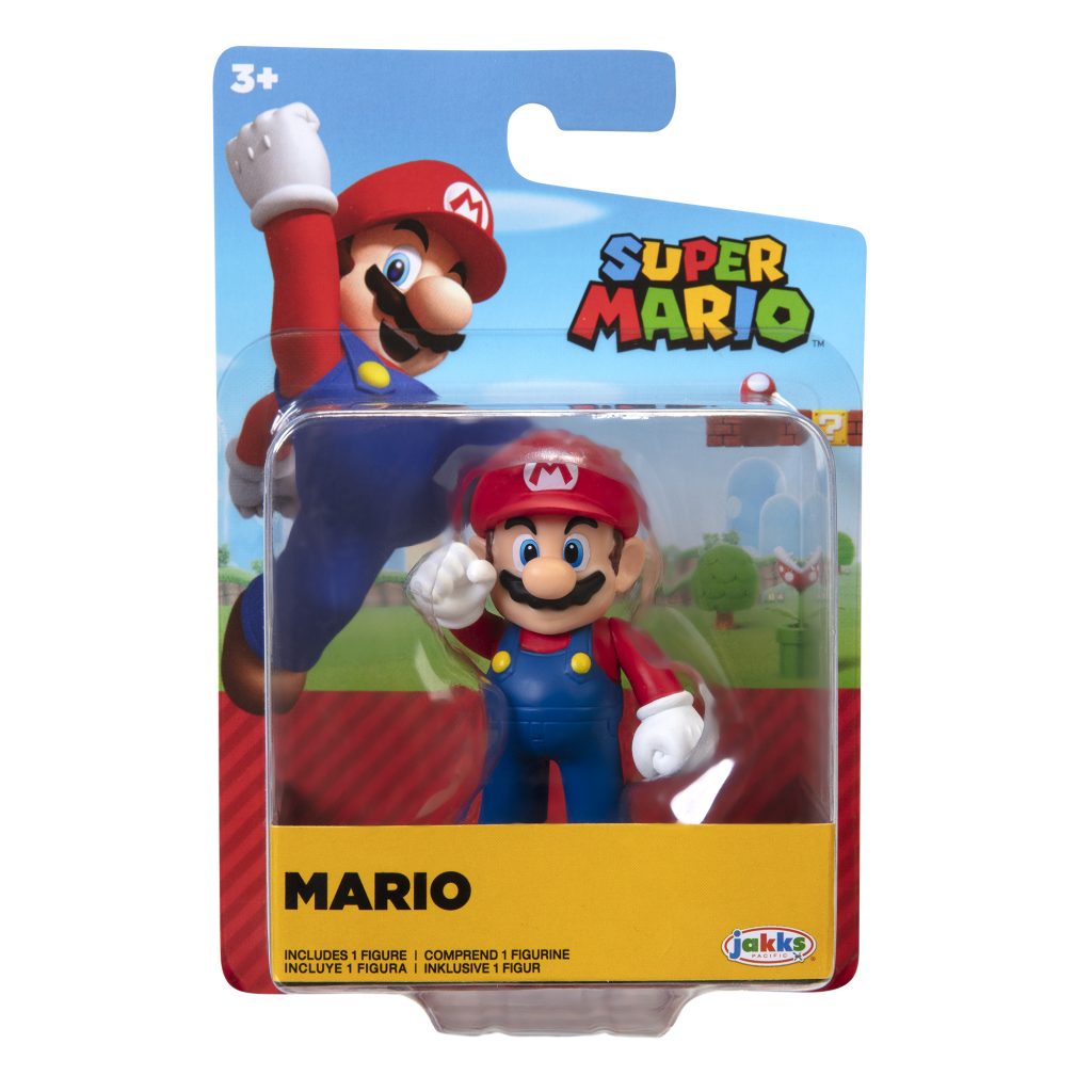Super Mario Articulated Action Figure 2.5″ Mario