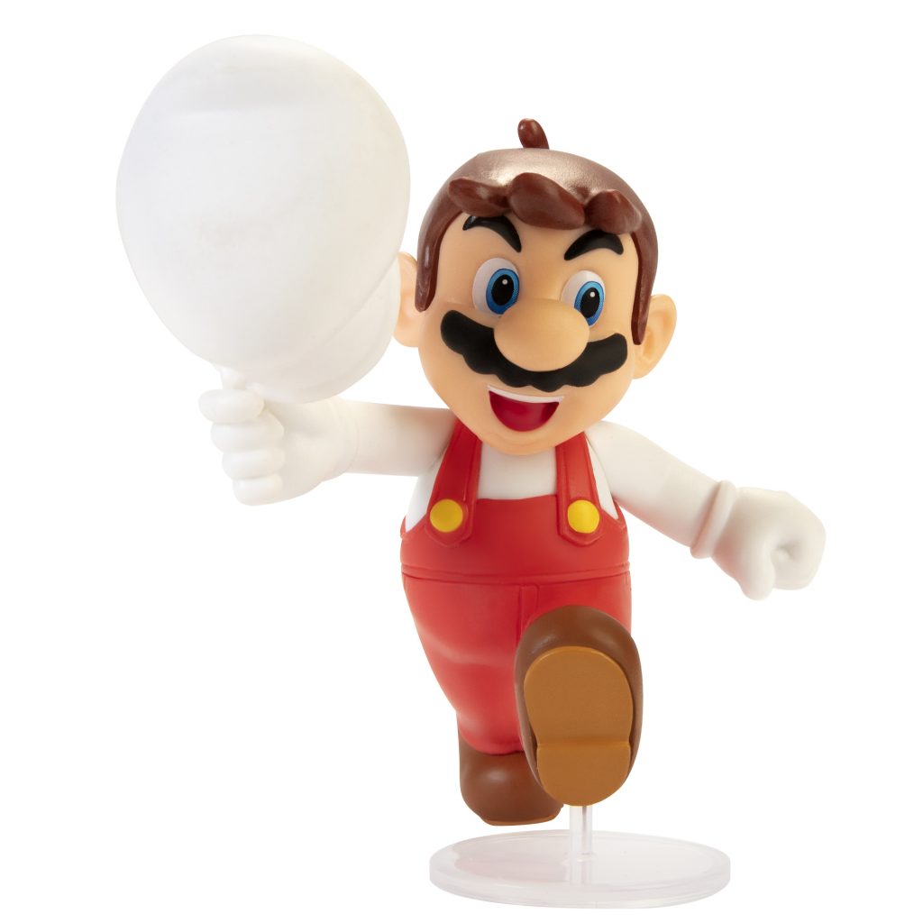 Super Mario Articulated Action Figure 2.5″ Fire Mario