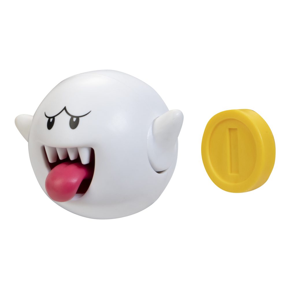Super Mario Articulated Action Figure 4″ Boo w/ Coin Wave 23