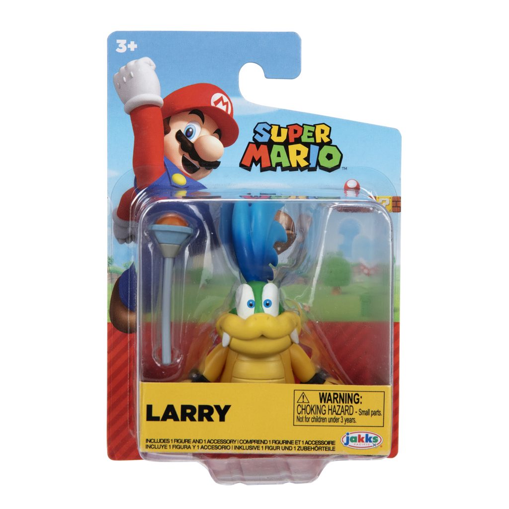 Super Mario Articulated Action Figure 2.5″ Larry Koopa
