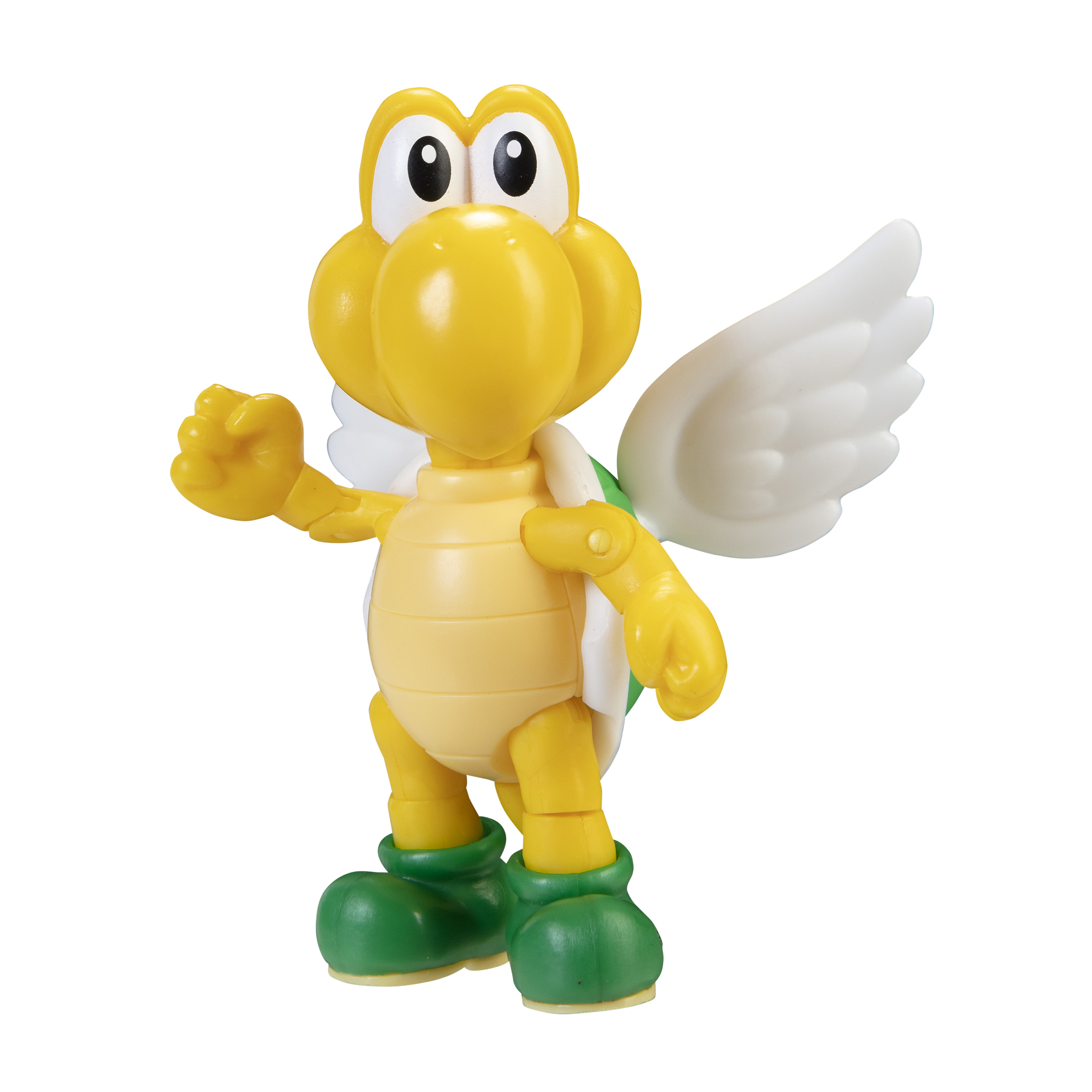 Super Mario Articulated Action Figure 4" Green Para Koopa Troopa w/ Wings Wave 24