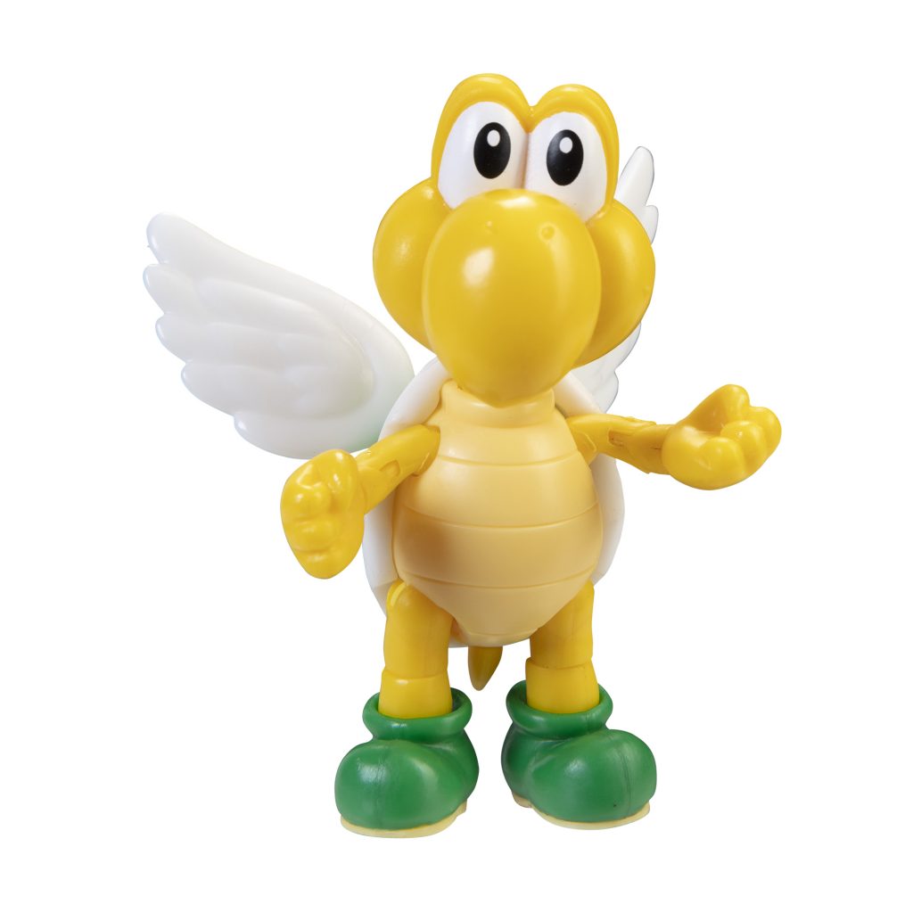 Super Mario Articulated Action Figure 4" Green Para Koopa Troopa w/ Wings Wave 24