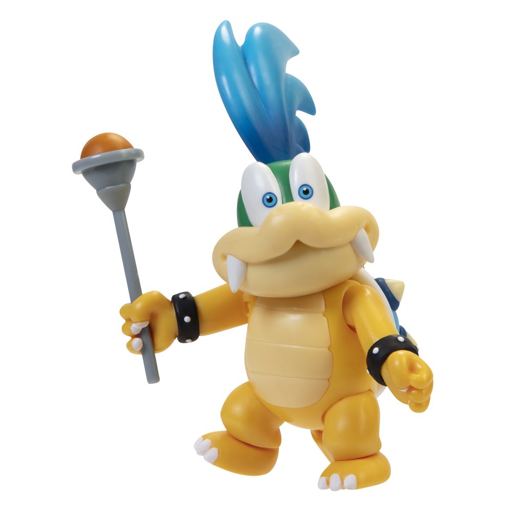 Super Mario Articulated Action Figure 4" Larry Koopa w/ Wings Wave 24