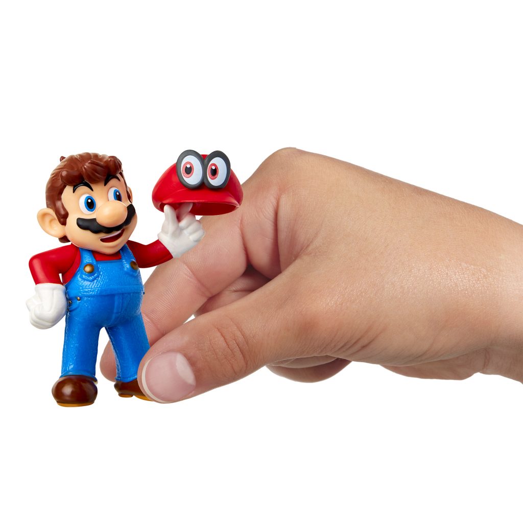 Super Mario Articulated Action Figure 2.5″ Cappy Mario