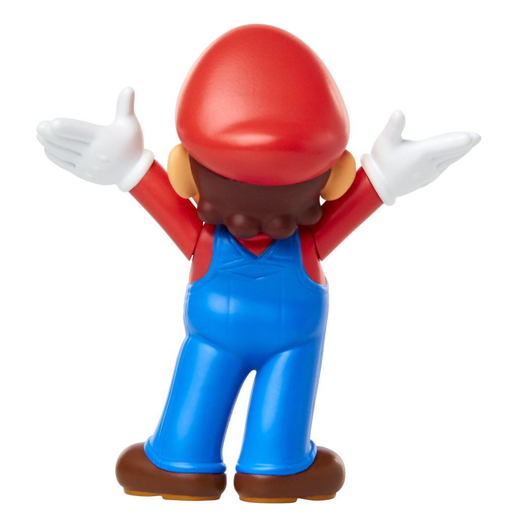 Super Mario Articulated Action Figure 2.5″ Open Arms Mario