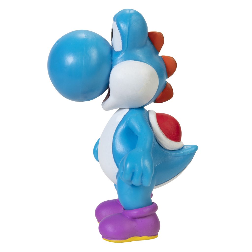 Super Mario Articulated Action Figure 2.5″ Light Blue Yoshi