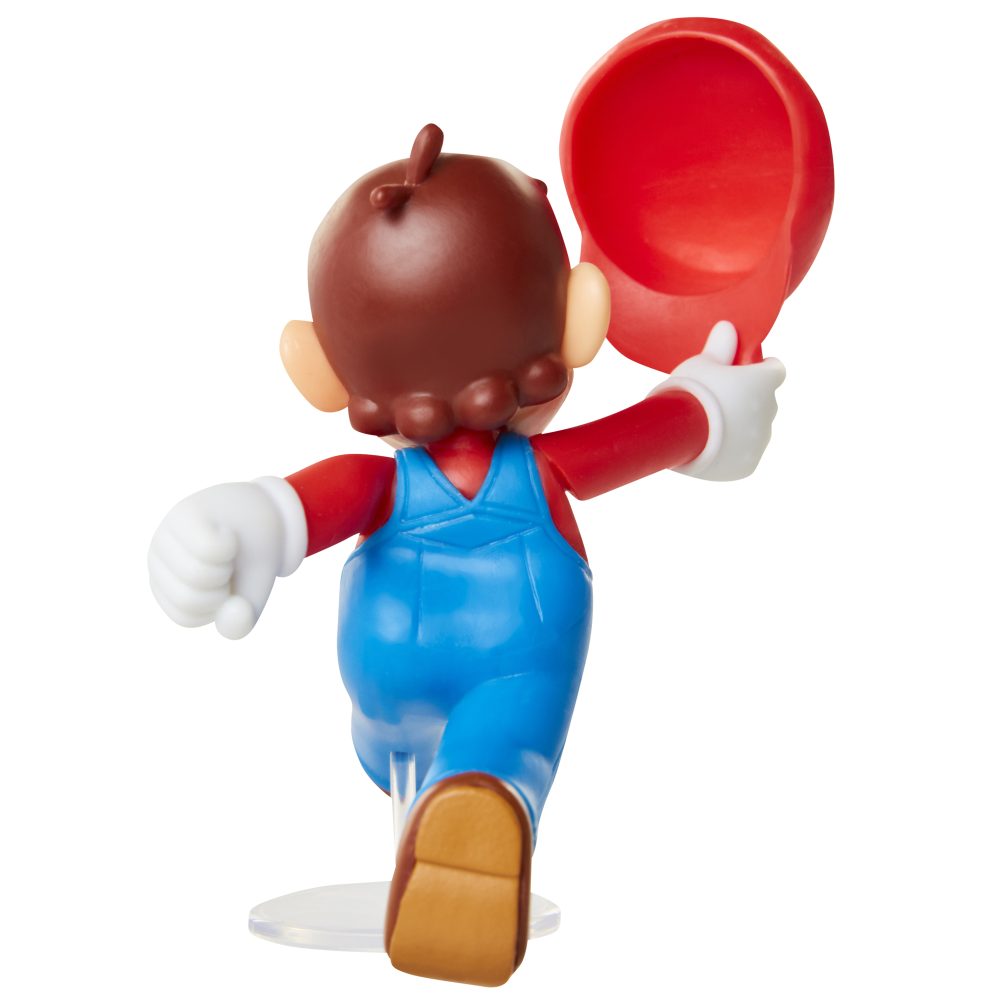 Super Mario Articulated Action Figure 2.5″ Tipping Hat Mario