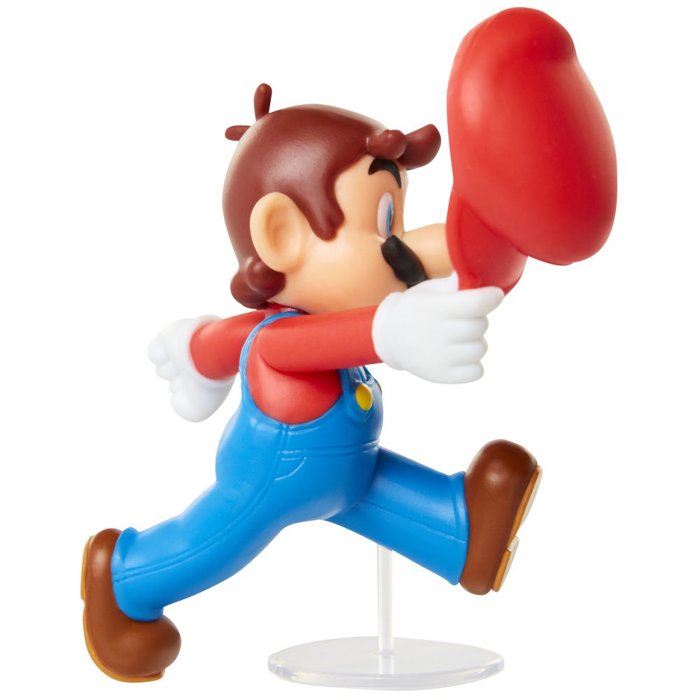 Super Mario Articulated Action Figure 2.5″ Tipping Hat Mario