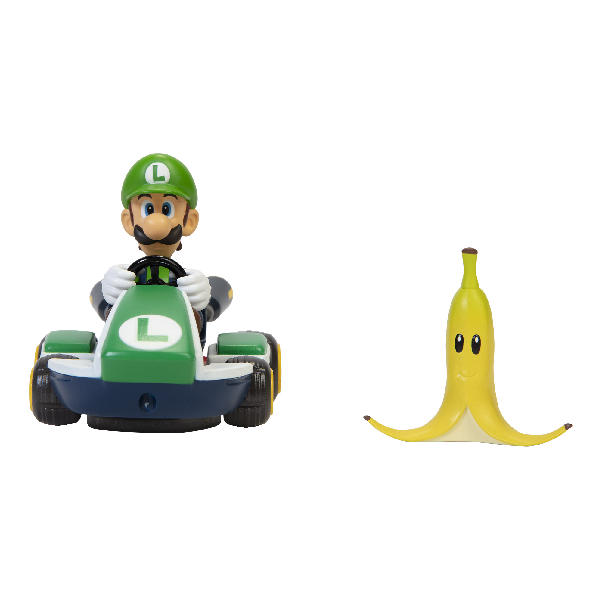 Super Mario 2.5" Spin Out Mario Kart with Luigi