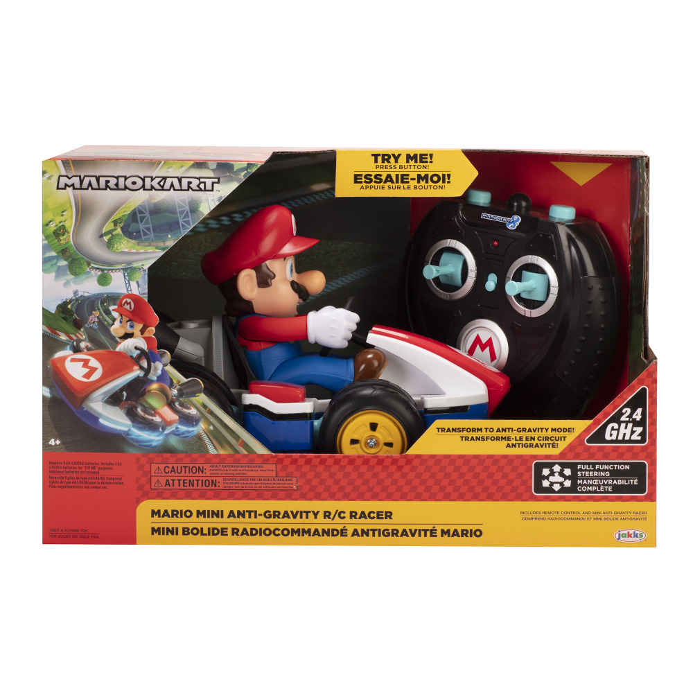 Super Mario Mini Anti-Gravity R/C Racer with Mario