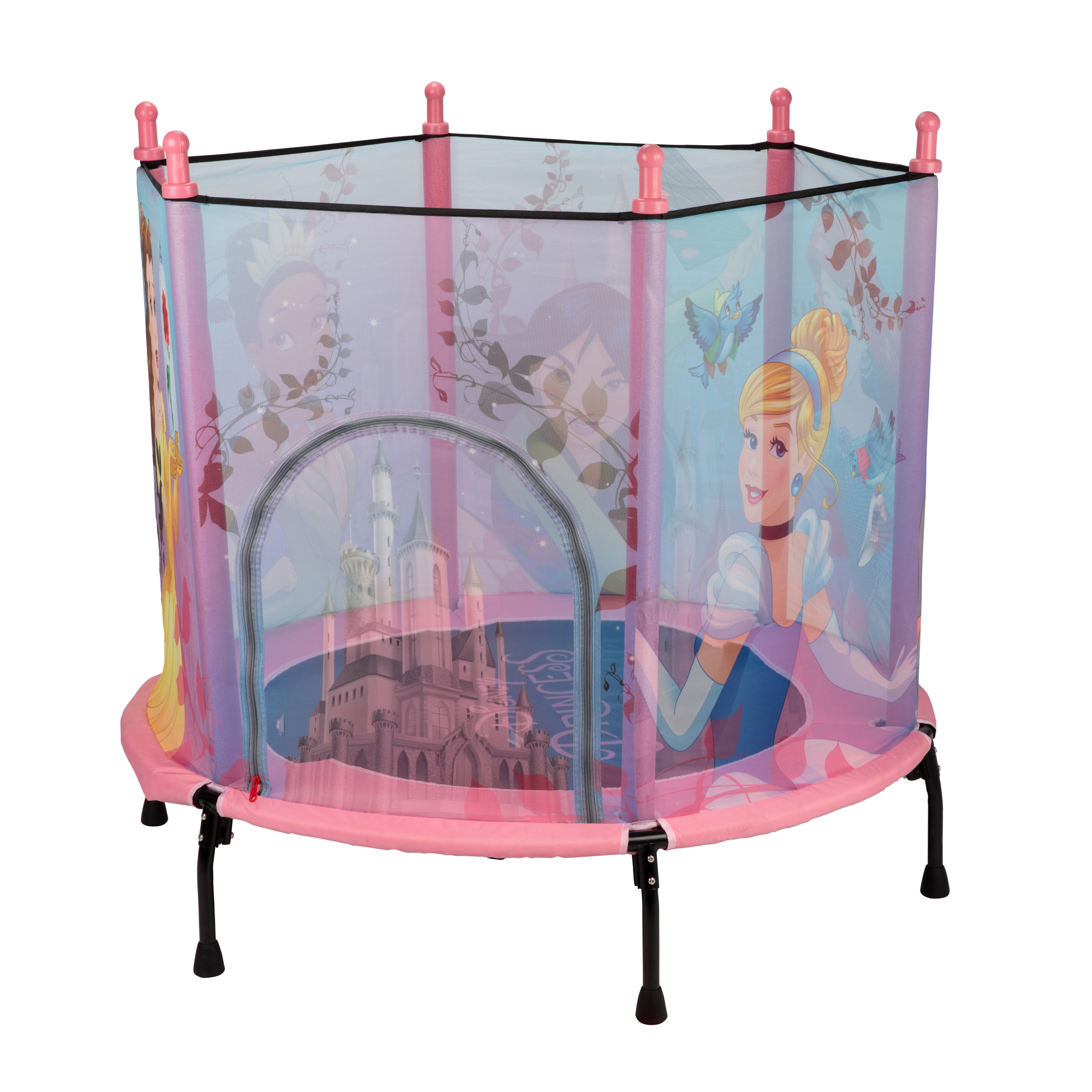 Weee-Do Disney Princess Castle 4ft Trampoline Hideout
