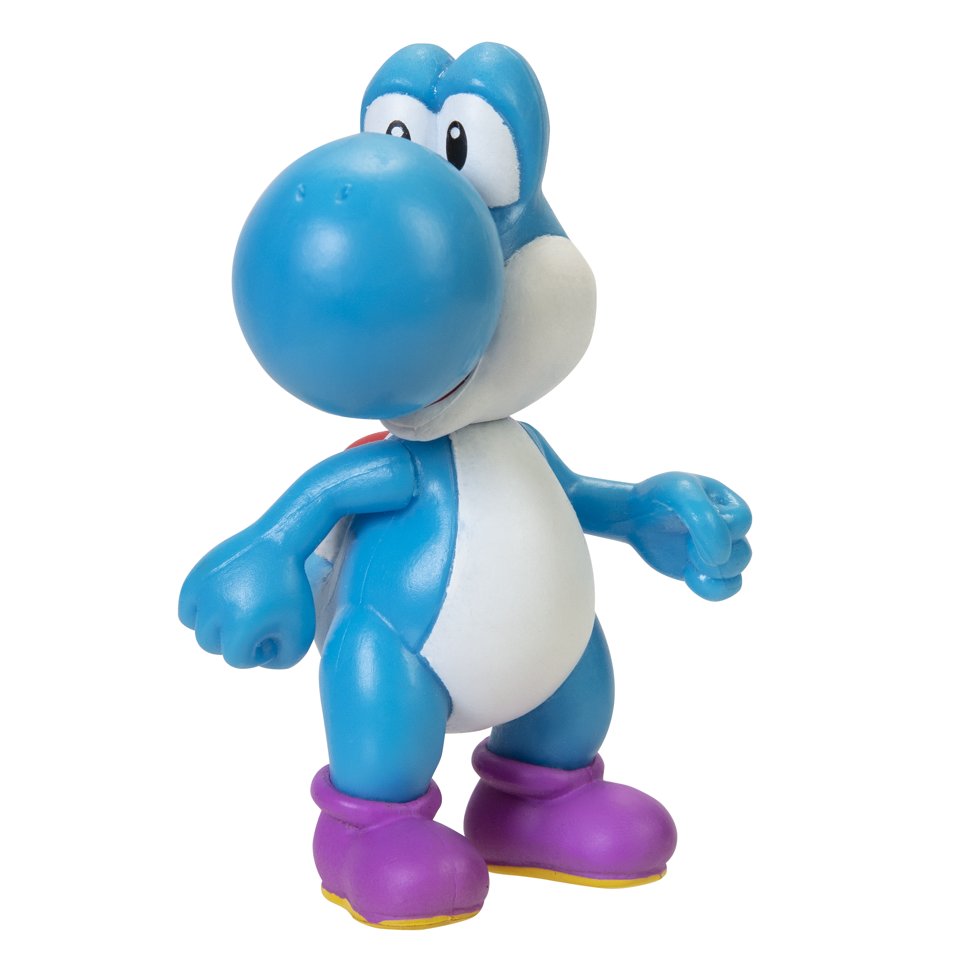 Super Mario Articulated Action Figure 2.5″ Light Blue Yoshi