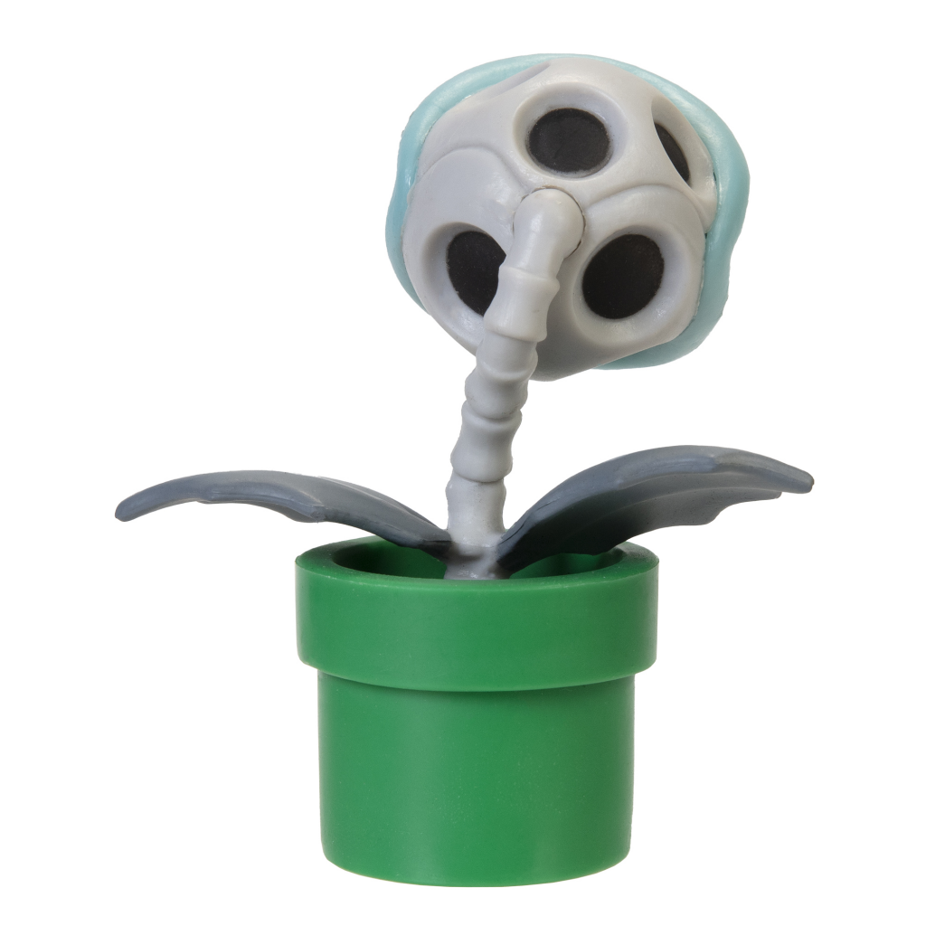 Super Mario Articulated Action Figure 2.5″ Bone Piranha Plant