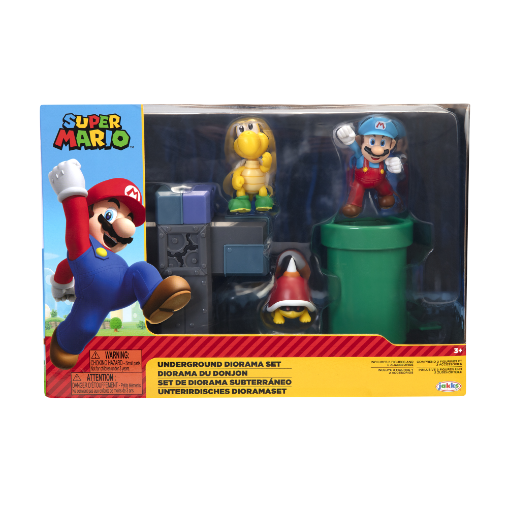 Super Mario 2.5" Underground Diorama Set