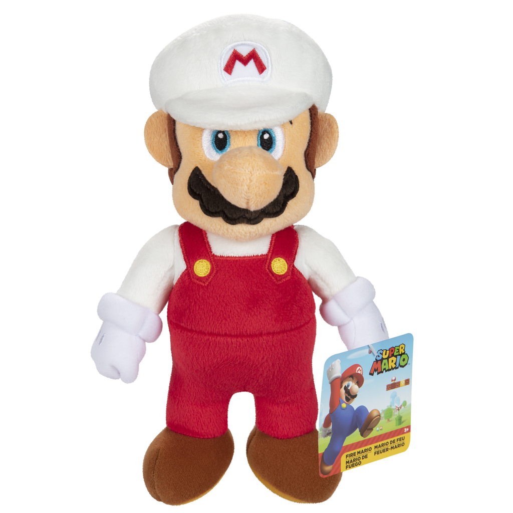 Super Mario Fire Mario Plush