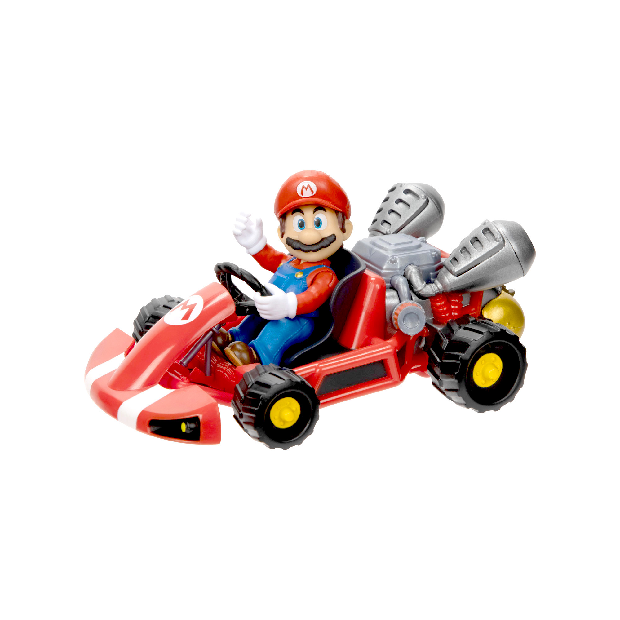 2.5” Mario Figure with Pull Back Racer