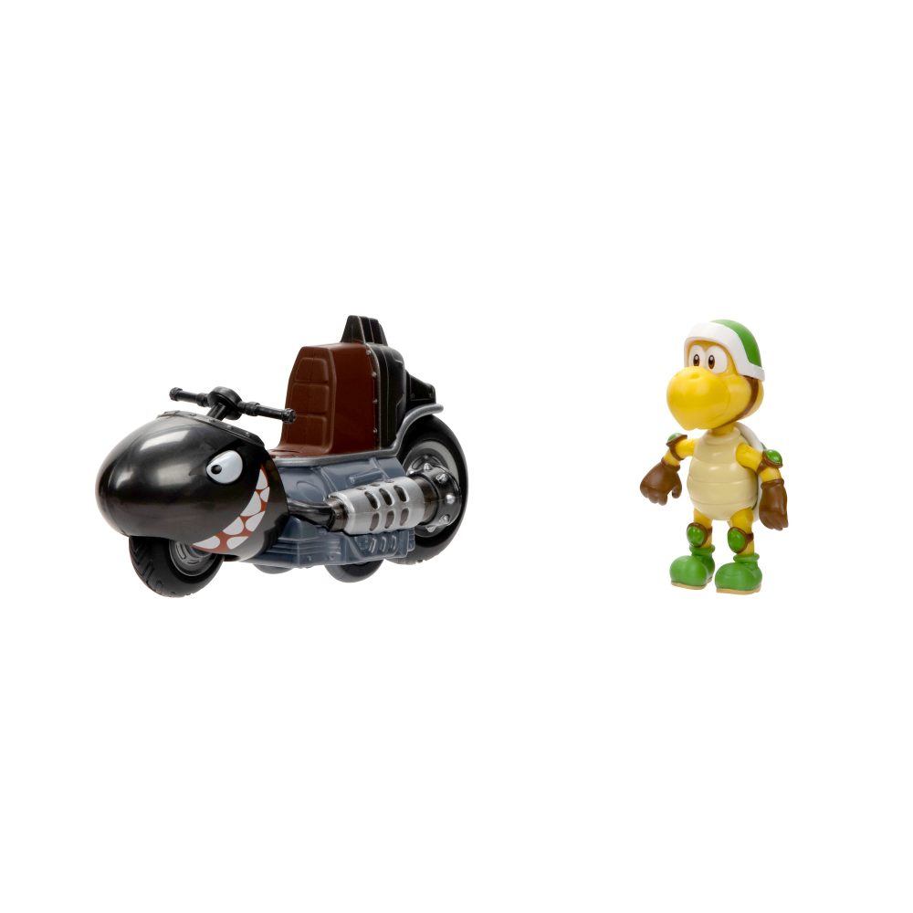 The Super Mario Bros. Movie 2.5” Figure with Pull Back Racer Koopa Troopa