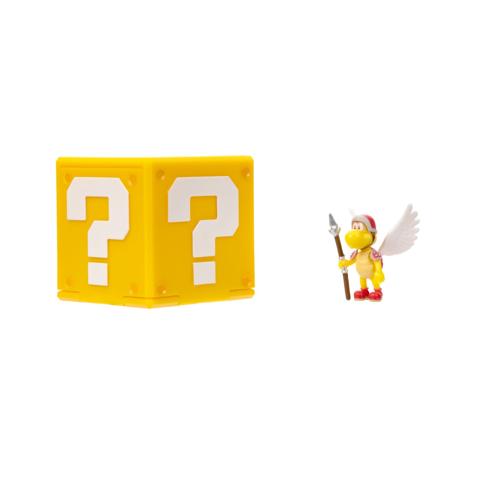 The Super Mario Bros. Movie 1.25” Mini Figure with Question Block Koopa Paratroopa