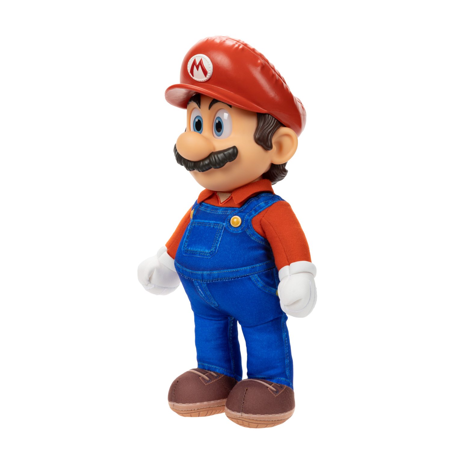 The Super Mario Bros. Movie 14" Posable Plush Mario