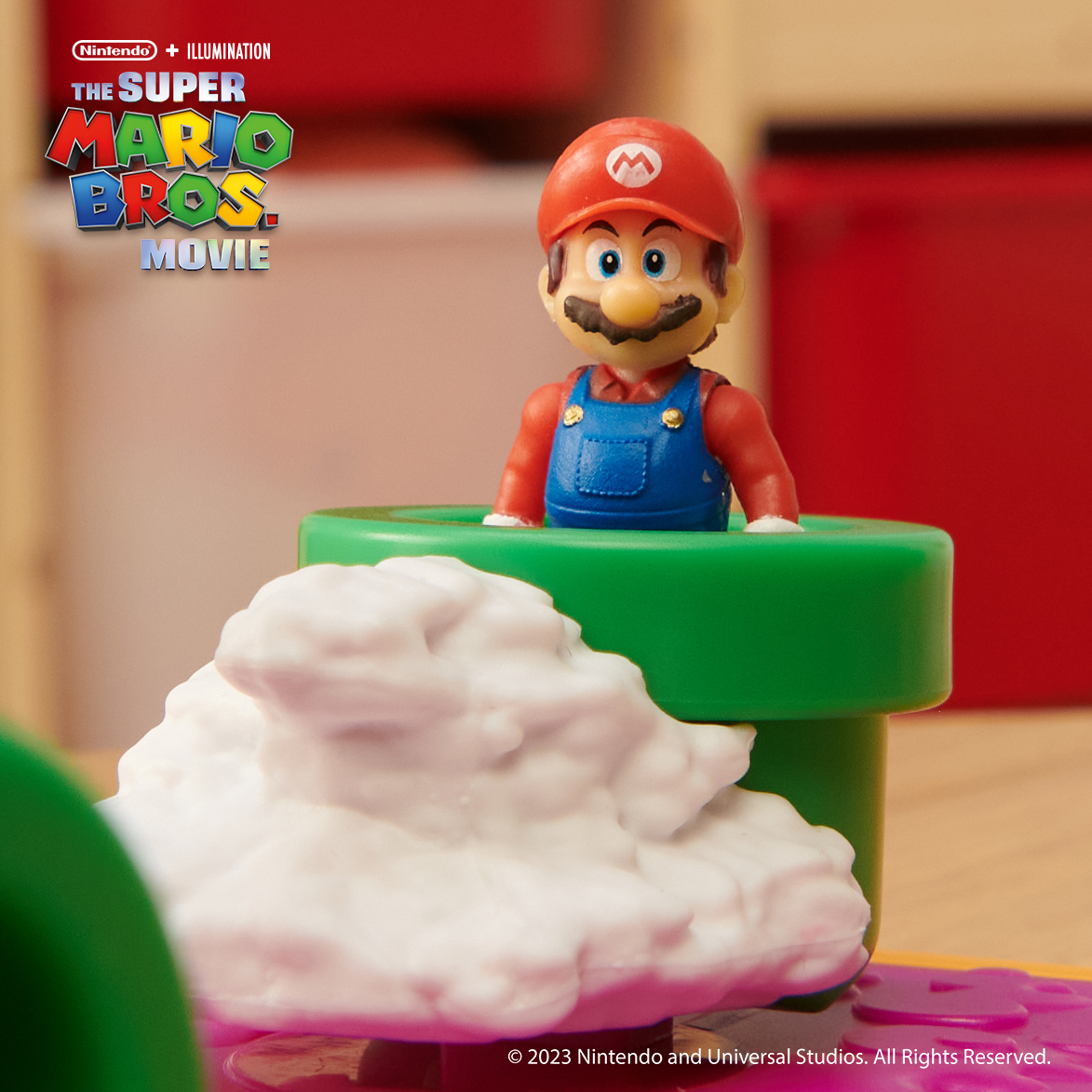 The Super Mario Bros. Movie Van Playset with 1.25” Mini Mario Figure