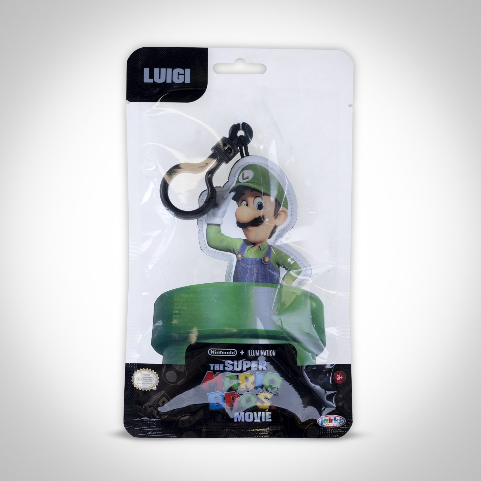 The Super Mario Bros. Movie Hanger Plush Luigi