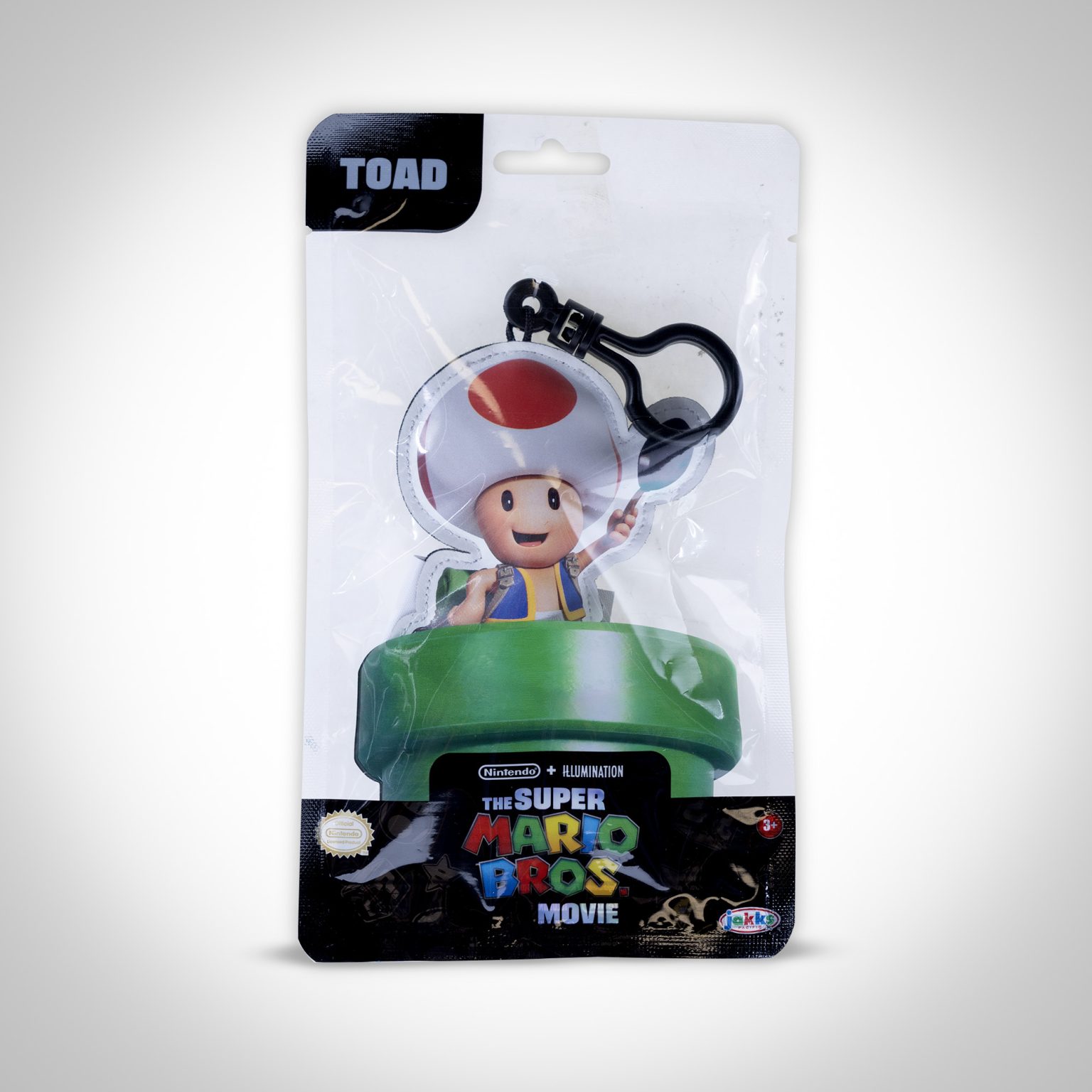 The Super Mario Bros. Movie Hanger Plush Toad